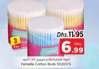 Nesto Femelle cotton buds 3x200's offer