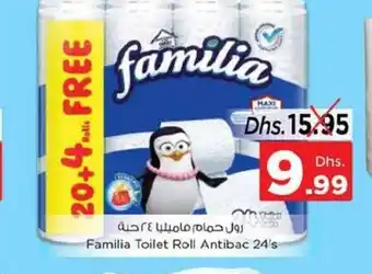 Nesto Familia toilet roll antibac 24's offer