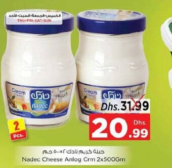 Nesto Nadec cheese anlog crm 2x500gm offer
