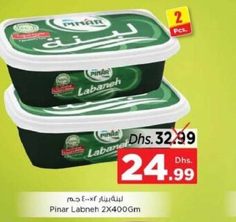 Nesto Pinar labneh 2x400gm offer