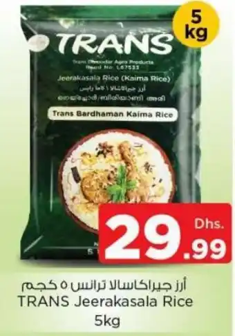 Nesto Trans Jeerakasala Rice 5kg offer