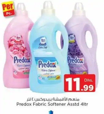 Nesto Predox Fabric Softener Asstd 4ltr offer