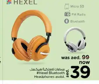 Nesto Hexel Bluetooth headphones asstd offer