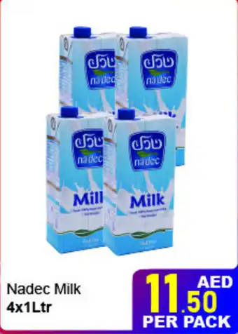 Day To Day Nadec Milk 4x1Ltr offer