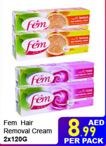 Day To Day Fem Hair Removal Cream 2x120g offer