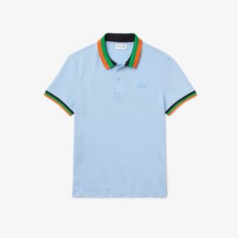 Lacoste Men’s lacoste slim fit light breathable piqué polo offer