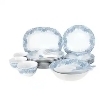 Lulu Hypermarket Lulu melamine dinner set set 34pcs chana offer