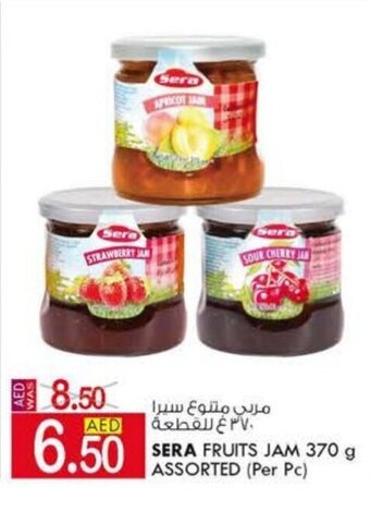 KM Trading Sera Fruits Jam 370g Assorted offer