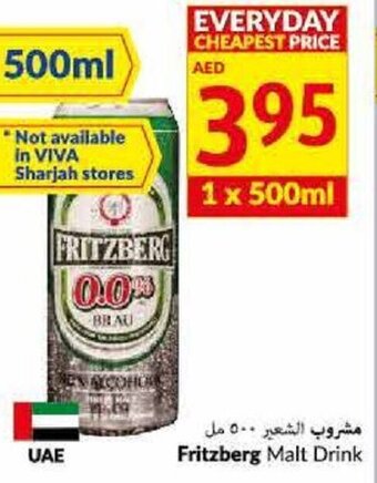 Viva Fritzberg Malt Drink offer