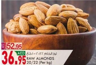 KM Trading Raw Almonds 20/22 offer
