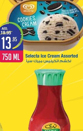 West Zone Supermarket Selecta ice cream assorted 750 ml offer