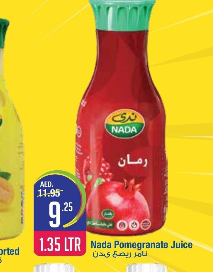 West Zone Supermarket Nada pomegranate juice 1.35ltr offer