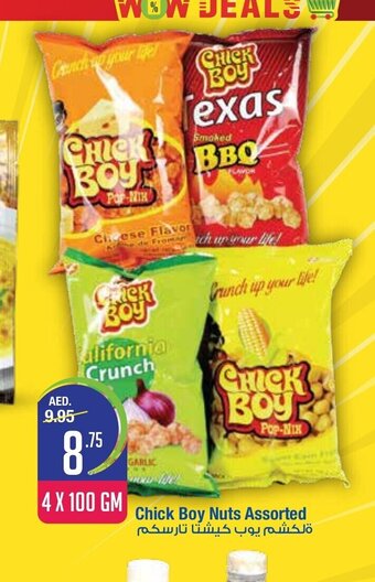 West Zone Supermarket Chick boy nuts assorted 4x100gm offer
