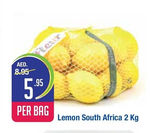 West Zone Supermarket Lemon south africa 2kg offer