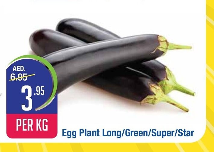 West Zone Supermarket Egg plant long/green/super/star per kg offer