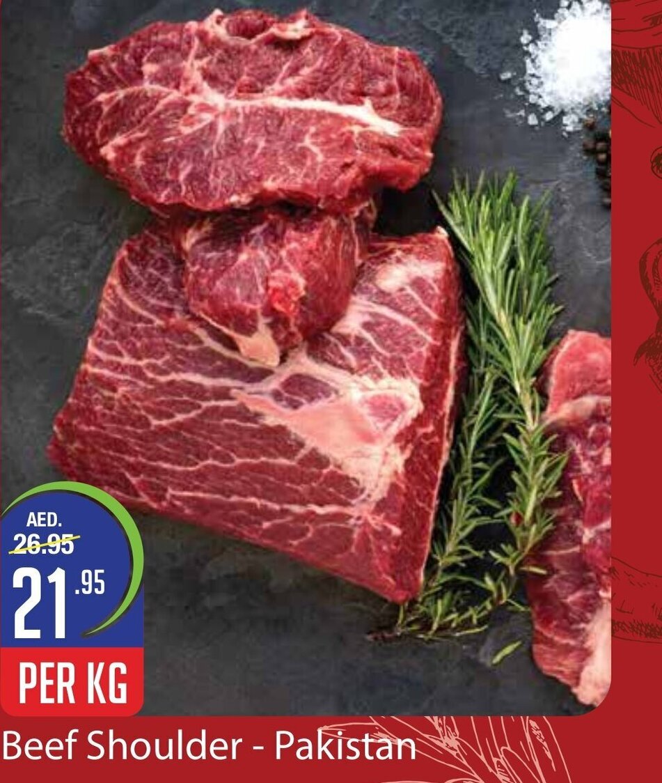 West Zone Supermarket Beef shoulder-pakistan per kg offer