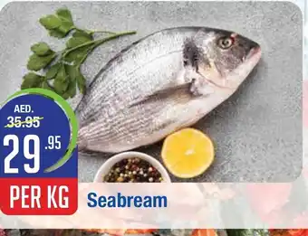 West Zone Supermarket Seabream per kg offer