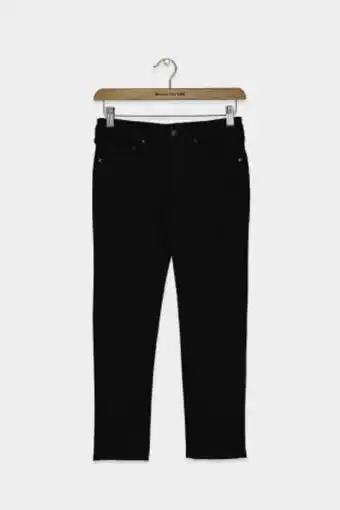 Brands For Less Kid girl's geno relaxed slim plain jeans, black offer