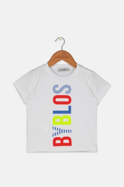 Brands For Less Toddler boy's brand logo short sleeve t-shirt, white offer