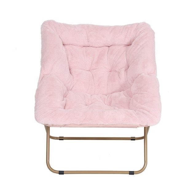 Homes R Us Alice folding chair, pink offer