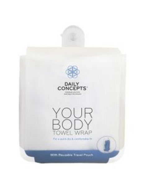 Aster Pharmacy Daily concepts your body towel wrap white dc22 offer