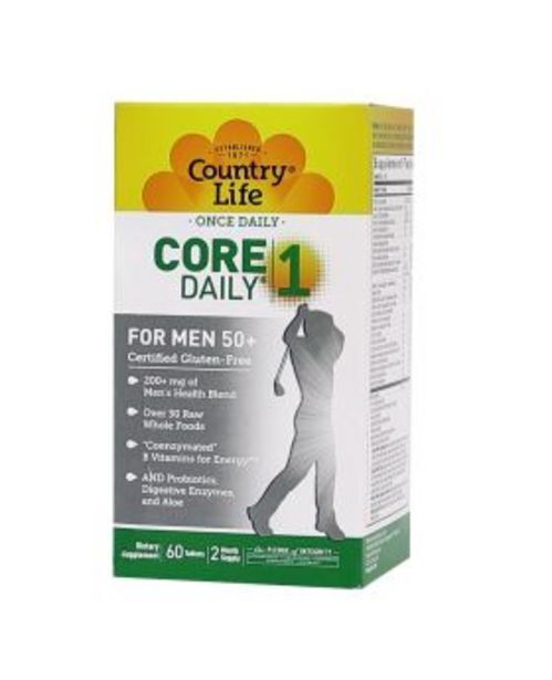 Aster Pharmacy Country life core daily-1 men 50+ tablets 60's offer