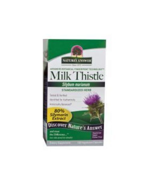 Aster Pharmacy Nature's answer milk thistle seed standardized vegetarian capsules 120's offer