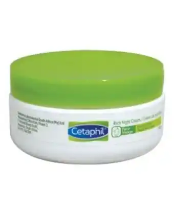 Aster Pharmacy Cetaphil rich night face cream with hyaluronic acid 48 g, expiry date: february-2023 offer