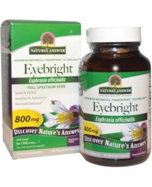 Aster Pharmacy Nature's answer eyebright herb 800 mg vegetarian capsules 90's offer