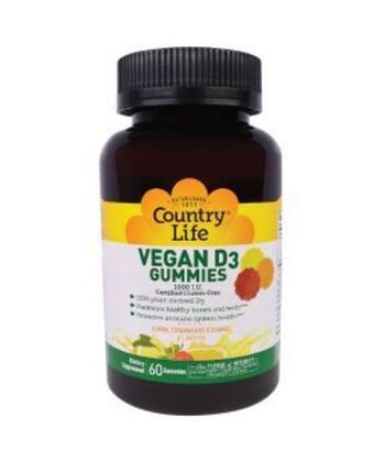 Aster Pharmacy Country life vegan d3 1000iu gummies 60's offer
