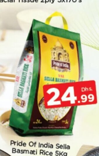 Nesto Pride of india sella basmati rice 5kg offer