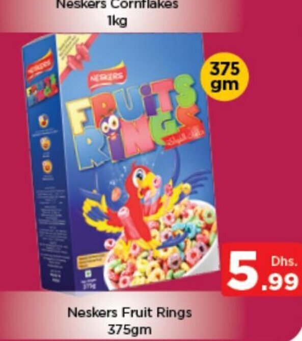 Nesto Neskers fruit rings 375gm offer