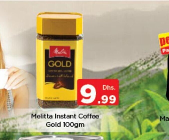 Nesto Melitta instant coffee gold 100gm offer