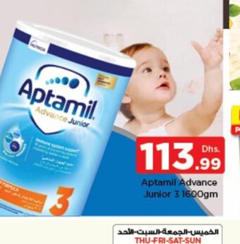 Nesto Aptamil advance junior 3 1600gm offer