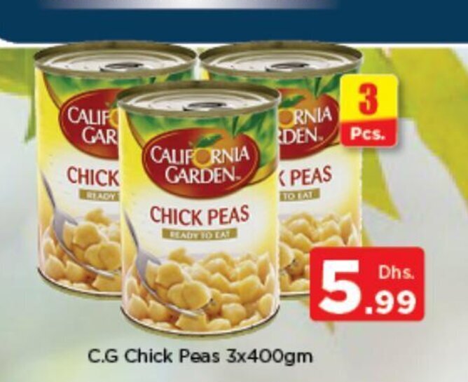 Nesto C.G chick peas 3x400gm offer