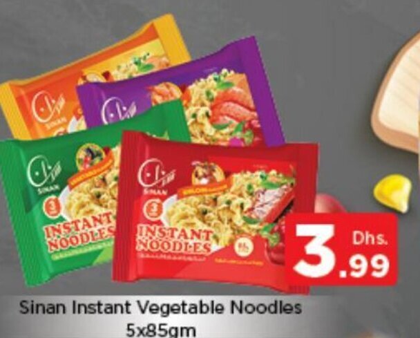 Nesto Sinan instant vegetables noodles 5x85gm offer