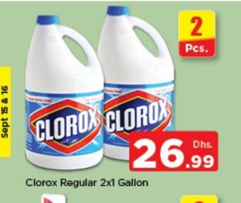 Nesto Clorox regular 2x1 gallon offer