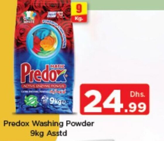 Nesto Predox washing powder 9kg asstd offer