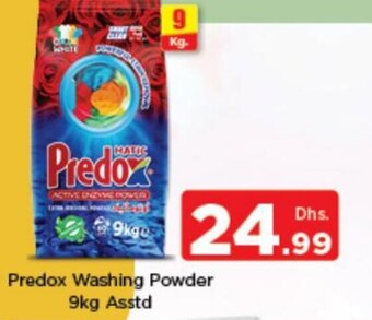 Nesto Predox washing powder 9kg asstd offer