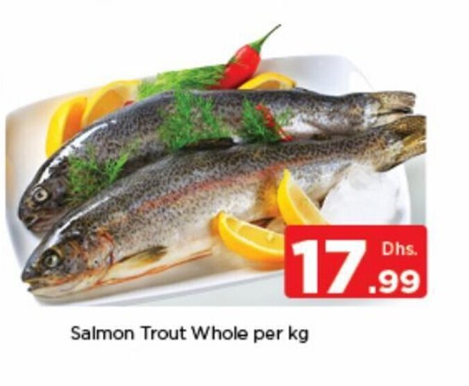 Nesto Salmon trout whole per kg offer