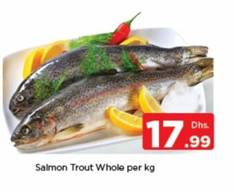 Nesto Salmon trout whole per kg offer
