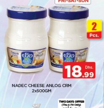 Nesto Nadec cheese anlog crm 2x500gm offer