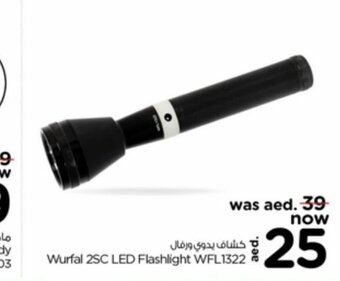 Nesto Wurfal 2SC LED flashlight WFL1322 offer