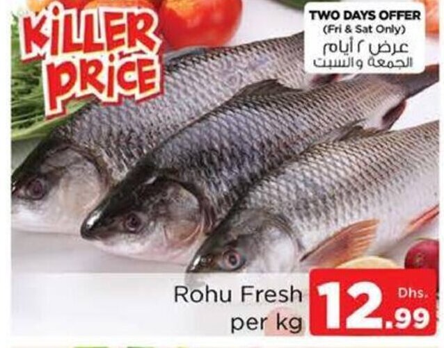 Nesto Rohu Fresh Per Kg offer
