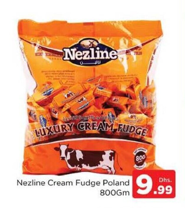 Nezline Cream Fudge Poland 800gm offer at Nesto