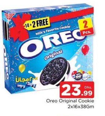 Nesto Oreo Original Cookie 2x16x38gm offer