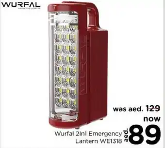 Nesto Wurfal 2in1 Emergency Lantern WE1318 offer