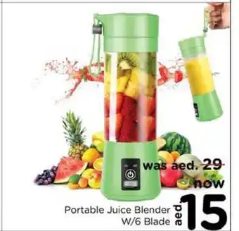 Nesto Portable Juice Blender W/6 Blade offer
