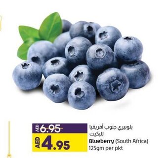 Lulu Hypermarket Blueberry South Africa 125gm Per Pkt offer