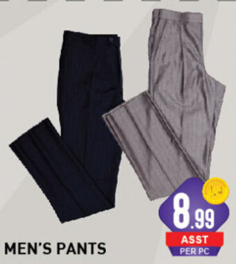 Day To Day Men's pants offer